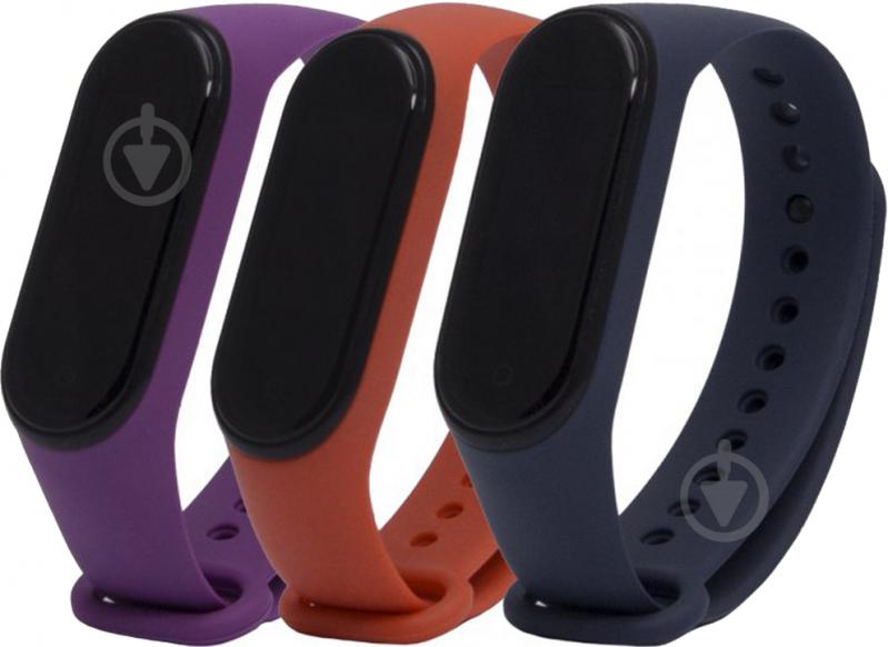 Комплект ремінців Armorstandart для Xiaomi Mi Band 4/3 Utility (ARM56234) - фото 1