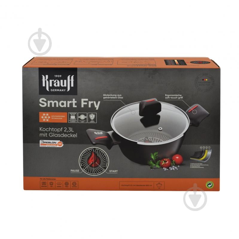 Каструля Smart Fry 2,3 л 25-45-159 Krauff - фото 3