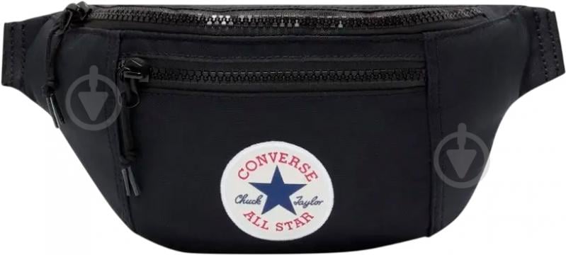 Сумка-бананка Converse Go 2 Sling 10027417-001 черный - фото 1 Сумка-бананка Converse Go 2 Sling 10027417-001 черный - фото 1