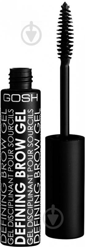 Гель для брів Gosh Defining Brow Gel №004 black 8 мл - фото 1