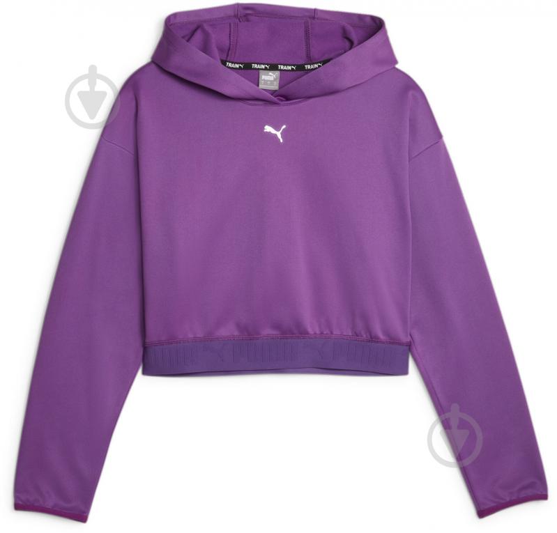 Джемпер Puma PUMA STRONG POWER FLEECE HOODIE 52387628 р.M фіолетовий - фото 1