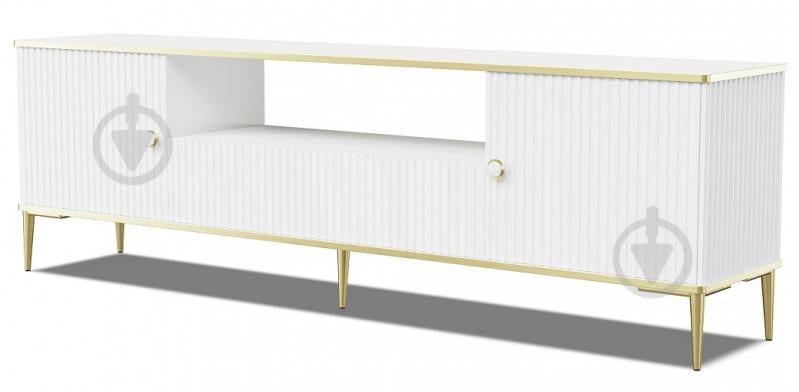 Тумба під ТВ BIM Furniture Petra 2д2ш 1800x550x350 мм білий матовий(PETRA_TV_STAND_180_2D1S_WHITE_) - фото 1 Тумба під ТВ BIM Furniture Petra 2д2ш 1800x550x350 мм білий матовий(PETRA_TV_STAND_180_2D1S_WHITE_) - фото 1