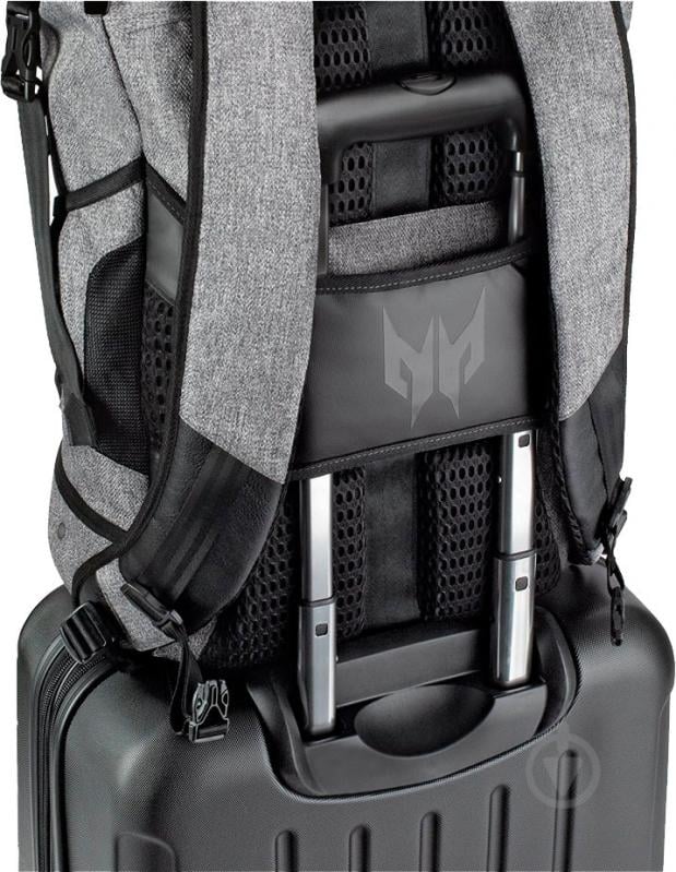 Рюкзак Acer Predator Rolltop Backpack PBG6A1 15" grey (NP.BAG1A.290) - фото 10