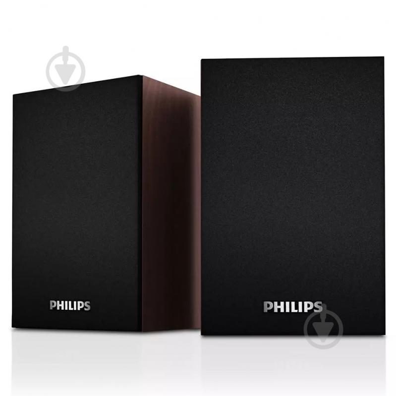 Акустика Philips 2.0 black/brown (SPA20/00) - фото 2 Акустика Philips 2.0 black/brown (SPA20/00) - фото 2