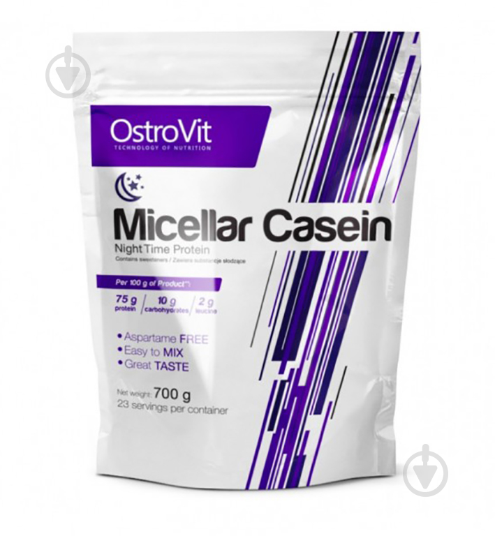 Протеїн Ostrovit Micellar Casein Печиво з кремом 0,7 кг - фото 1