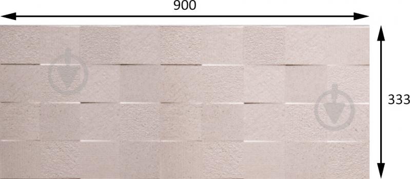 Плитка STN CERAMICA Home Stone CR White Light МТ 33,3x90 - фото 3