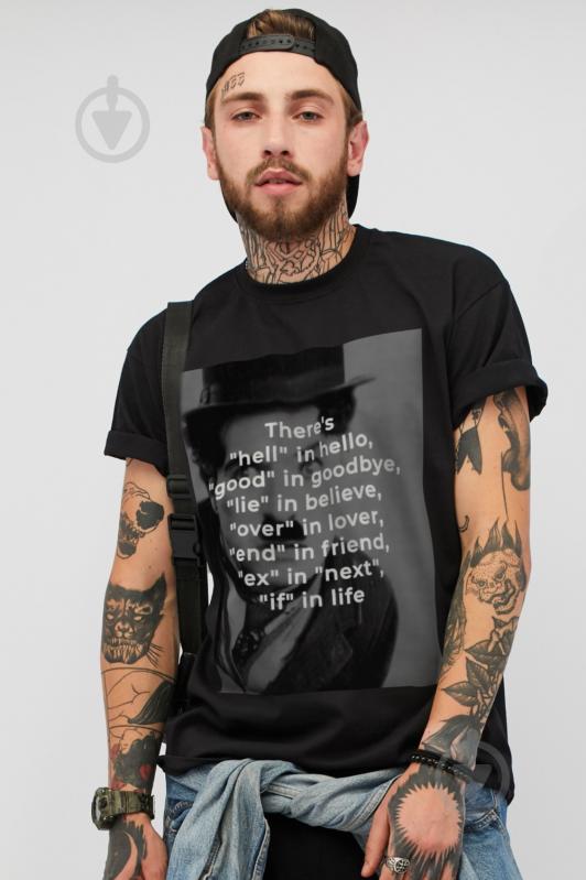 Футболка YAPPI MB2254 р.S черный - фото 1 Футболка YAPPI MB2254 р.S черный - фото 1