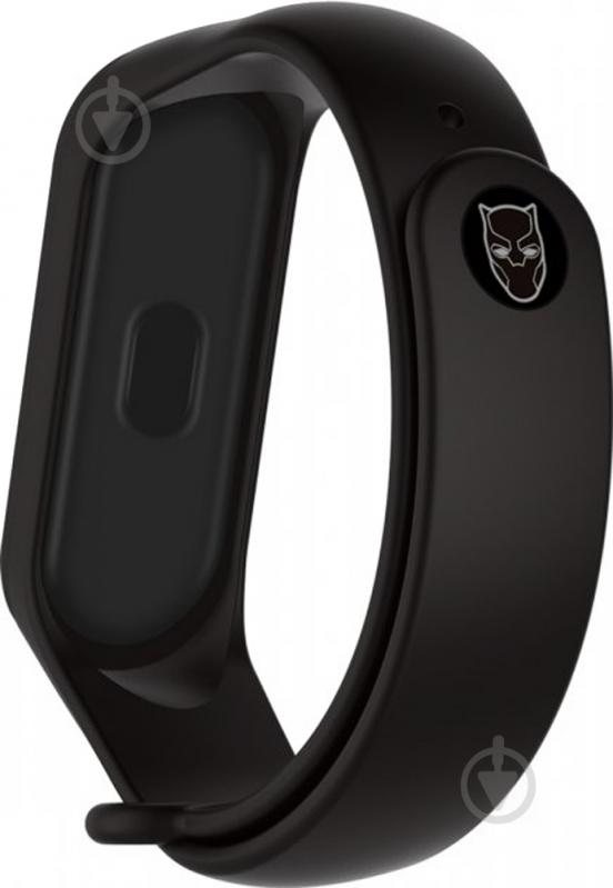 Змінний ремінець Armorstandart Superhero Edition для Xiaomi Mi Band 6/5 Black Panther Black (ARM57073) - фото 1