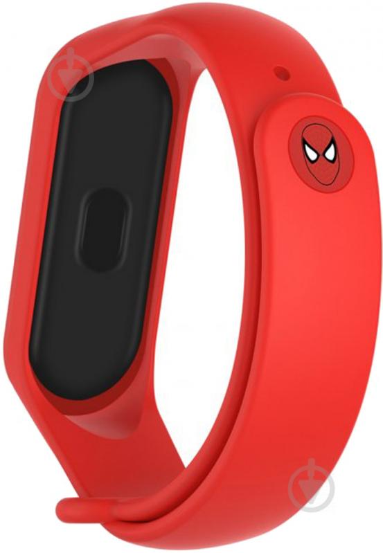 Змінний ремінець Armorstandart Superhero Edition для Xiaomi Mi Band 6/5 Spider Man Red (ARM57066) - фото 1