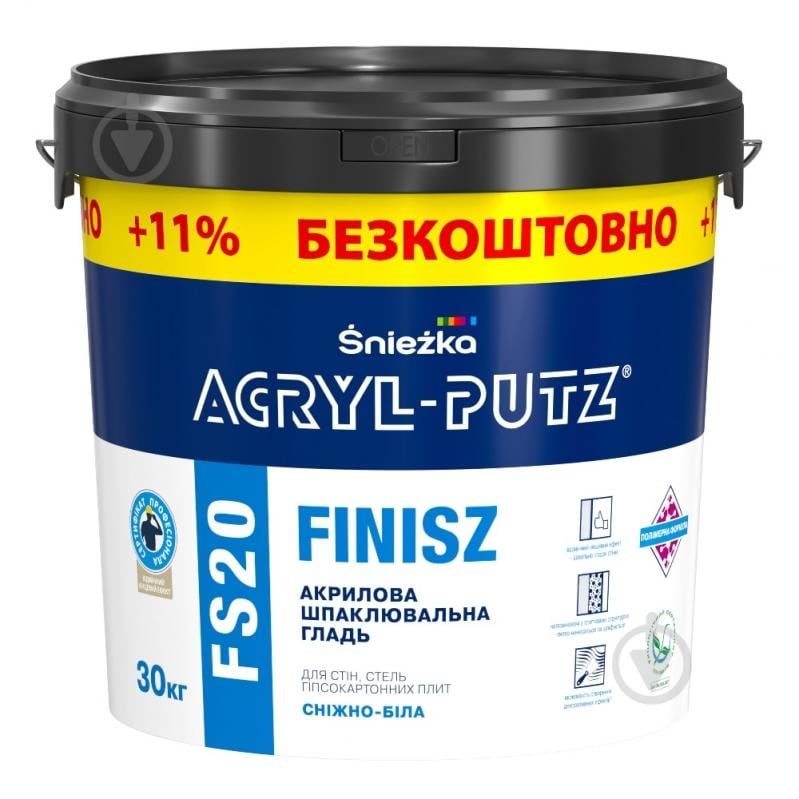 Шпаклевка Sniezka ACRYL-PUTZ FS20 30 кг - фото 1