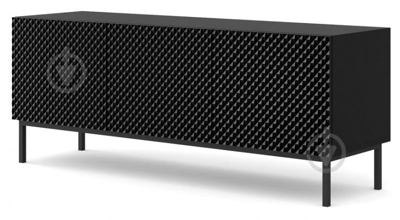 Тумба под ТВ BIM Furniture Ravenna 3д 1500x580x420 мм черный(RAVENNA_C_DIAMOND_MDF_HG_TV_ST) - фото 1