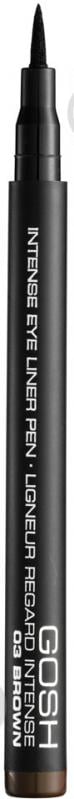 Подводка для глаз Gosh Intense Eyeliner 03 brown 1 мл - фото 1