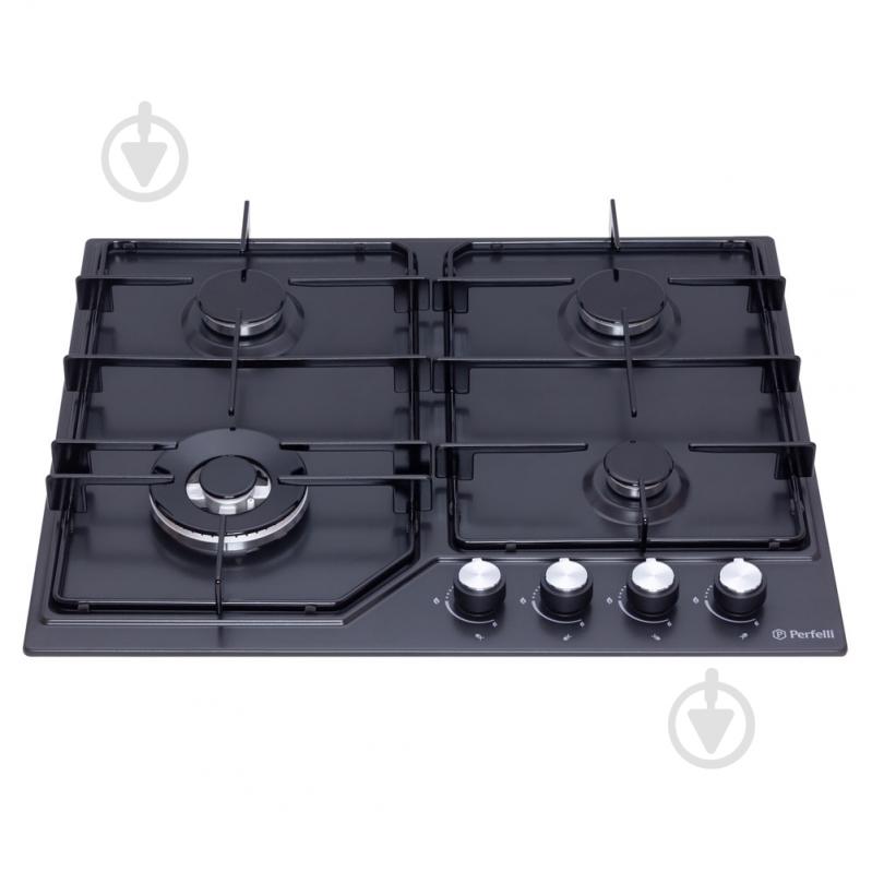 Варочная поверхность газовая Perfelli HGM 61614 BL - фото 2