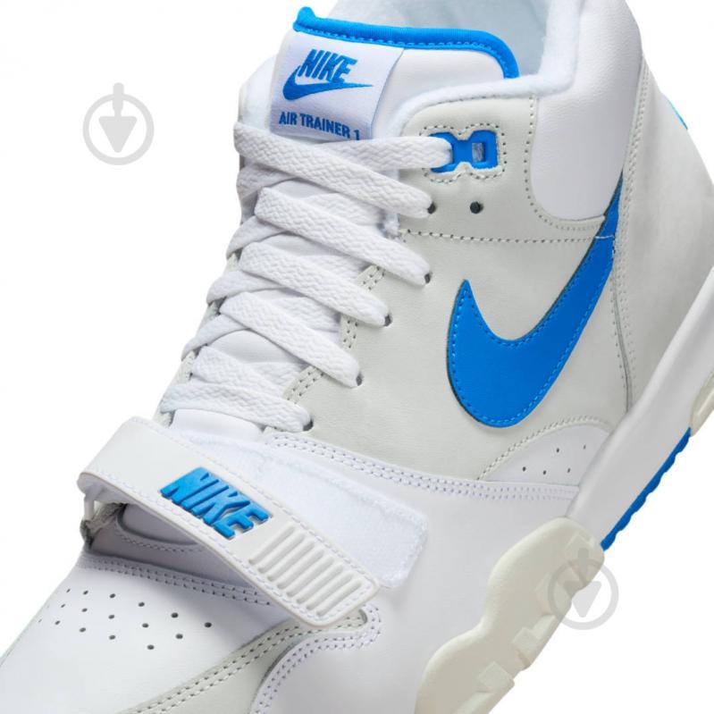 Кросівки чоловічі демісезонні Nike AIR TRAINER 1 FJ4183-100 р.42 білі - фото 7