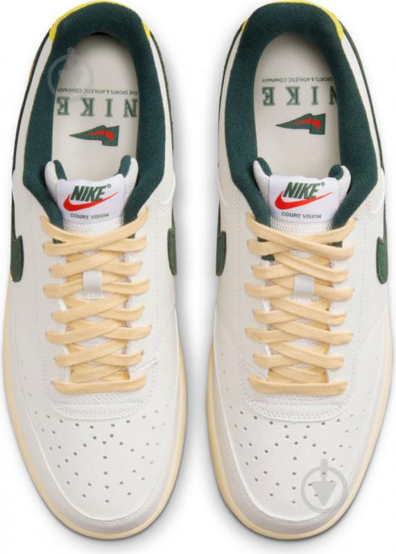 Кроссовки мужские демисезонные Nike Court Vision Low FD0320-133 р.45 бежевые - фото 6