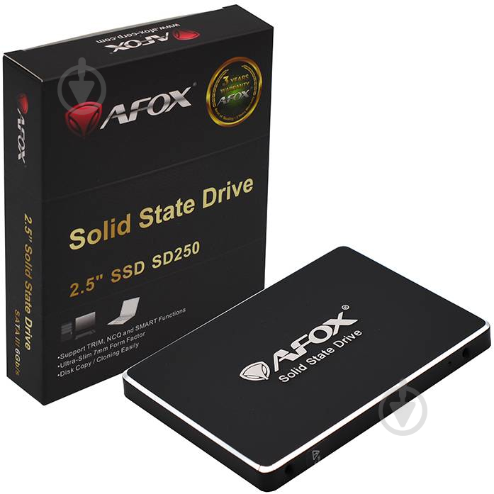 SSD-накопичувач AFOX 512GB 2,5" SATA III 3D NAND (SD250-512GQN) - фото 6