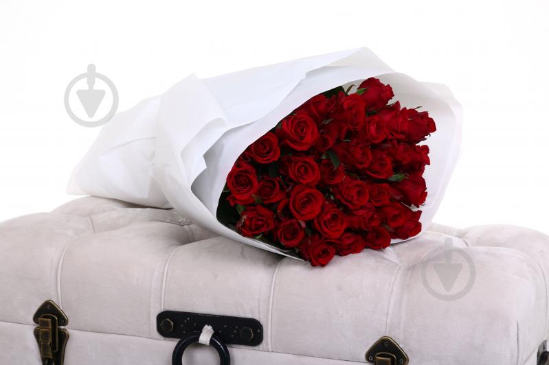 Троянда Ред ігл одноголова класична 70 см червона (Україна) - фото 3