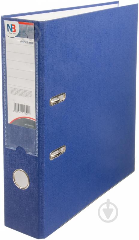 Папка-регистратор А4 75 синяя Nota Bene - фото 1