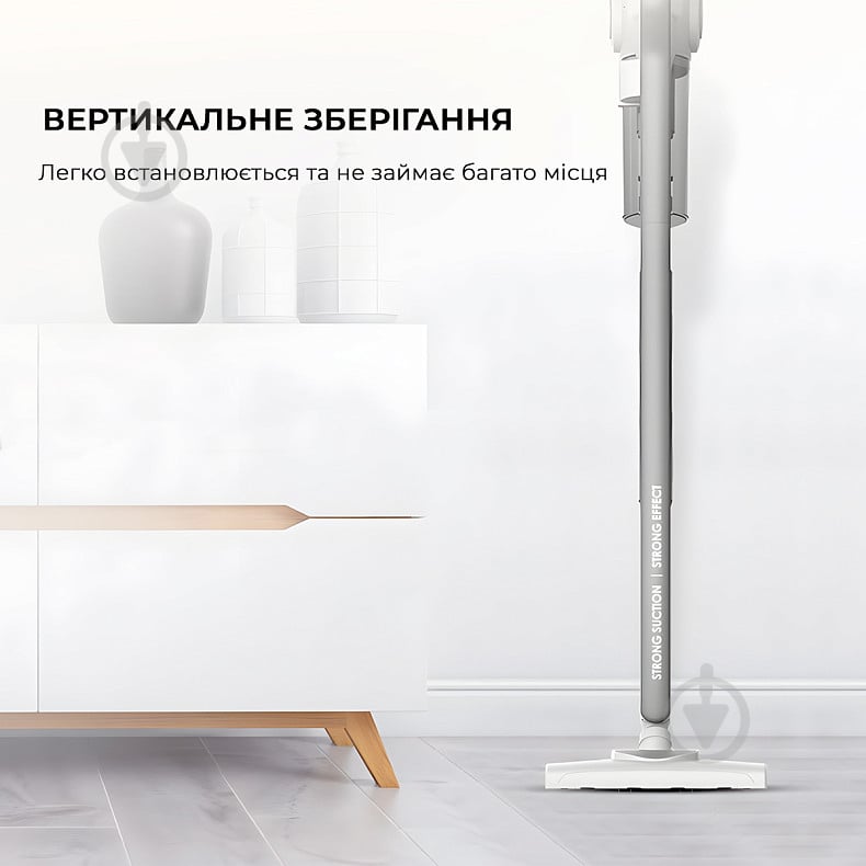 Пилосос Deerma DX700 white/silver - фото 11