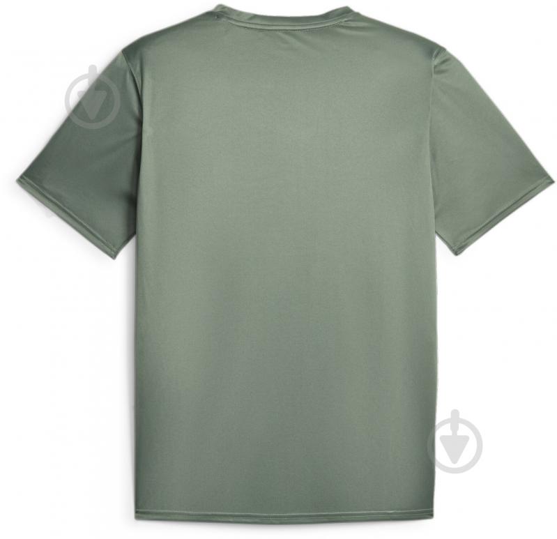 Футболка Puma PUMA FIT TAPED TEE 52418044 р.S зеленый - фото 2