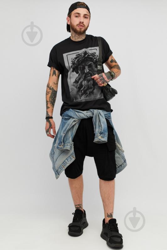Футболка YAPPI MB2261 р.L чорний - фото 2 Футболка YAPPI MB2261 р.L чорний - фото 2