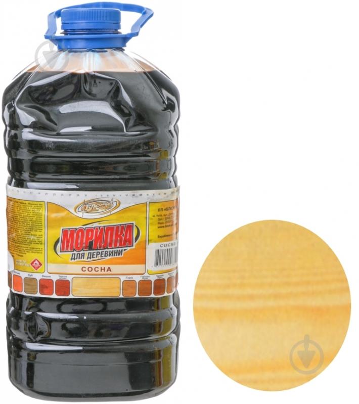 Морилка Блеск М-4 5 л сосна мат 4 кг - фото 1