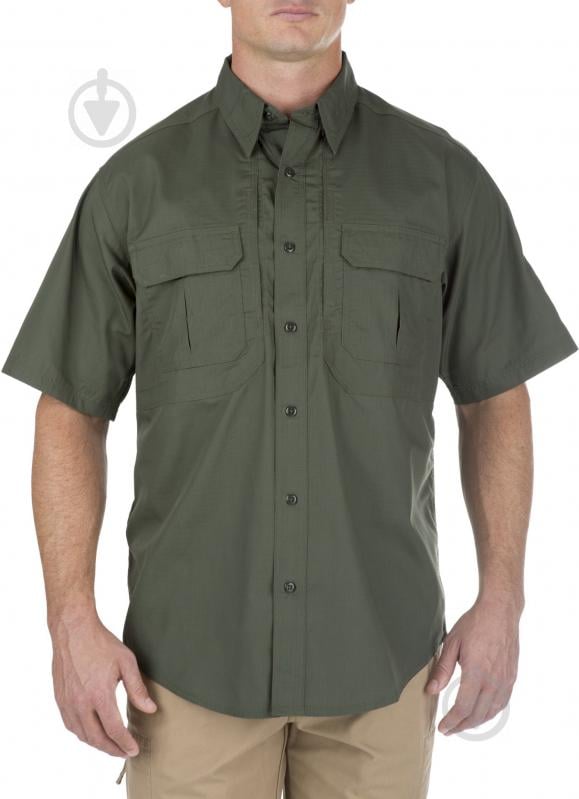 Рубашка 5.11 Tactical Taclite Pro Short Sleeve р. XXL TDU green 71175 - фото 2