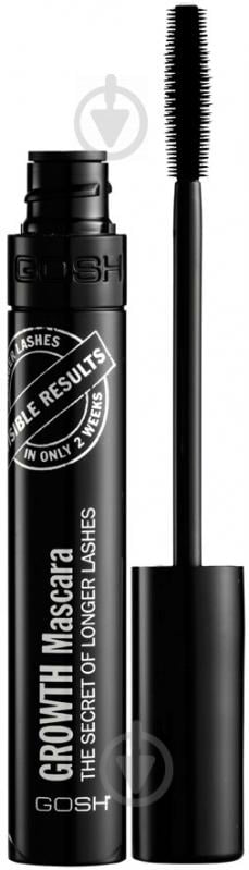 Тушь для ресниц Gosh Growth Mascara черный 10 мл - фото 1