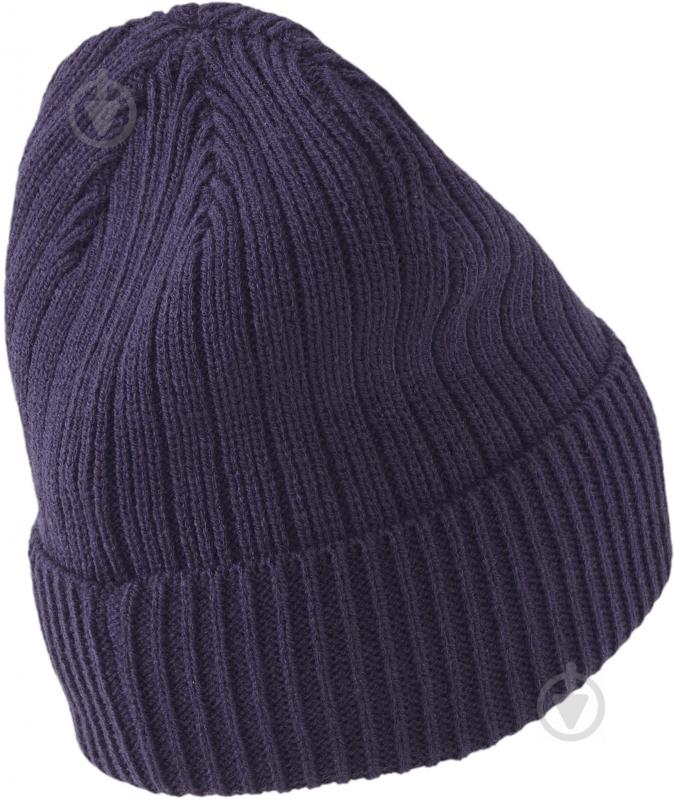 Шапка Puma Ribbed Classic Beanie 02283102 р.one size синий - фото 2