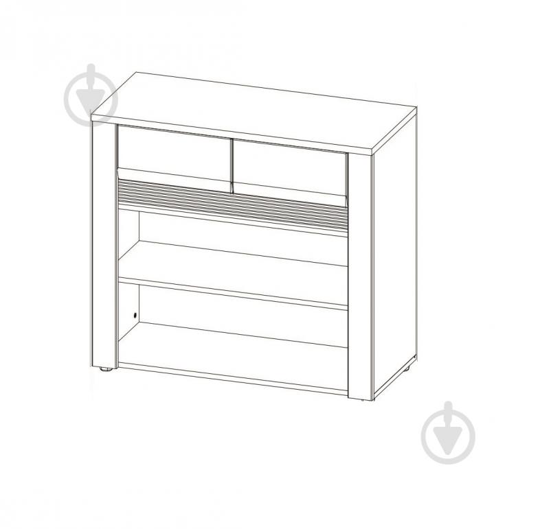Комод SOKME 2Д/2Ш Санді дуб гранд/дуб гранд - фото 2