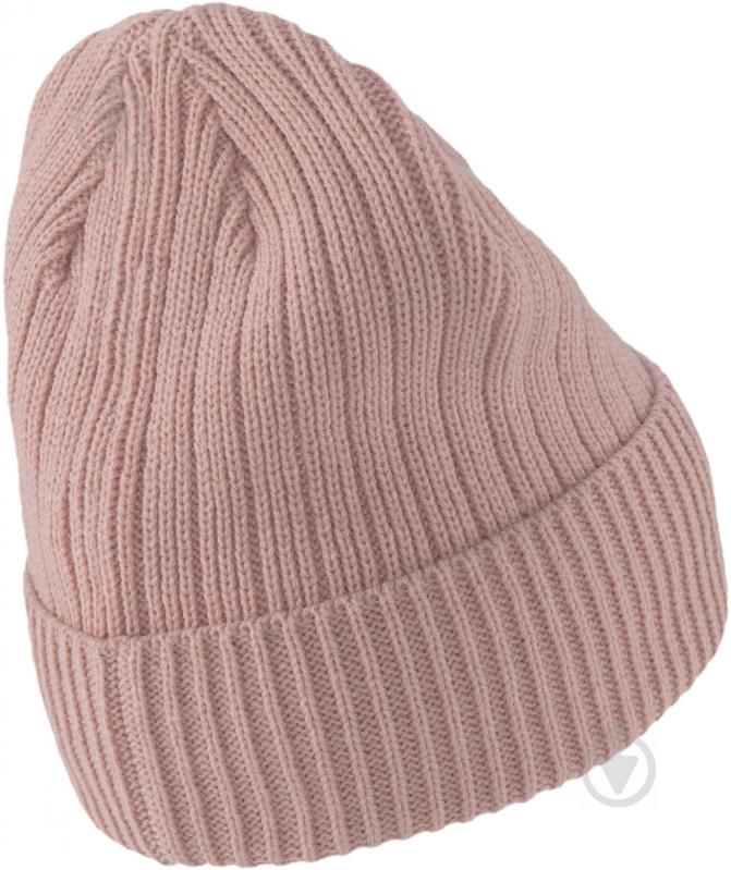 Шапка Puma Ribbed Classic Beanie 02283103 р.one size розовый - фото 2