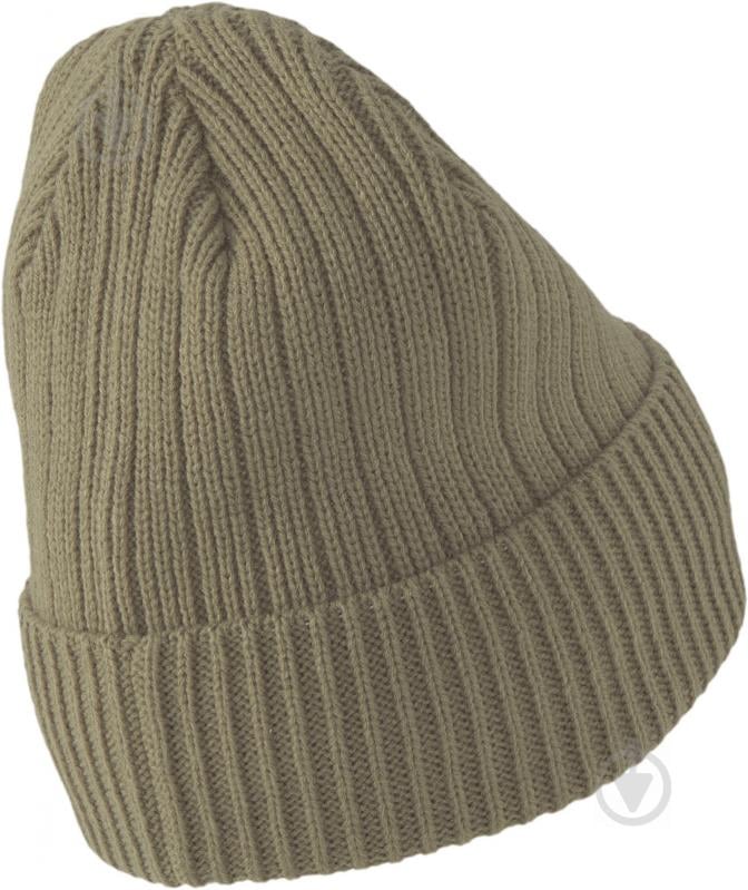 Шапка Puma Ribbed Classic Beanie 02283104 р.one size зеленый - фото 2