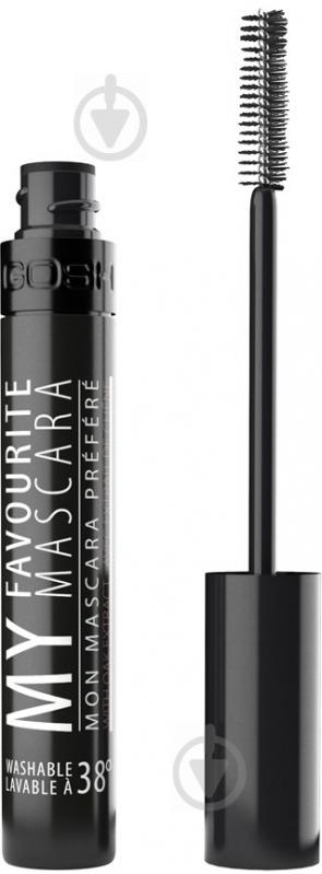 Тушь для ресниц Gosh My favourite mascara 001 black 10 мл - фото 1