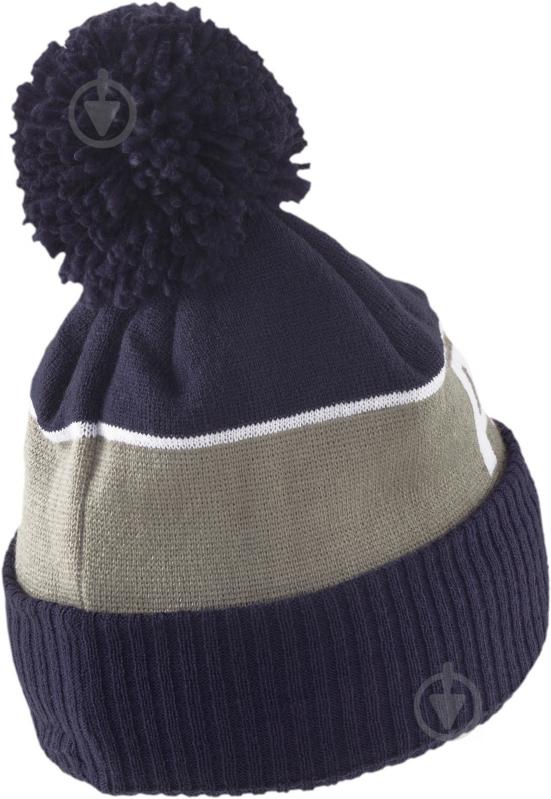 Шапка Puma POM Beanie 02283302 р.one size синьо-сірий - фото 2