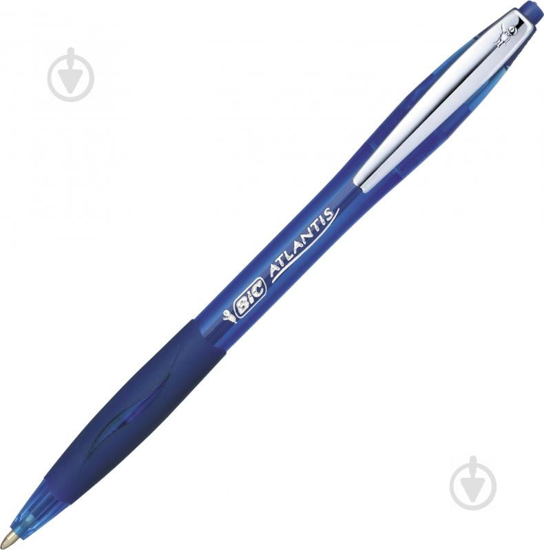 Ручка кулькова BIC Atlantis синя - фото 1