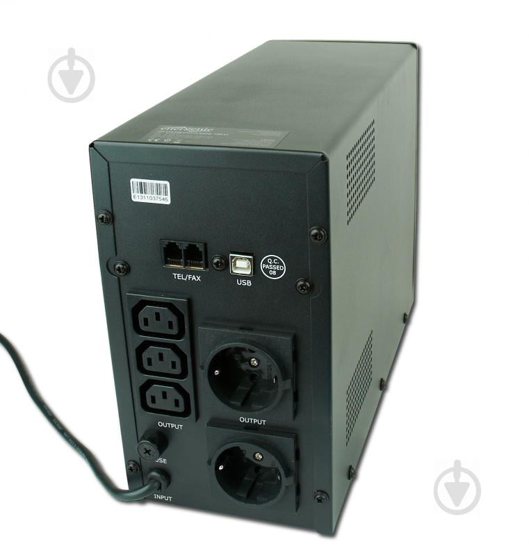 Джерело безперебійного живлення (ДБЖ) EnerGenie 1200VA, LCD, USB EG-UPS-033 - фото 2