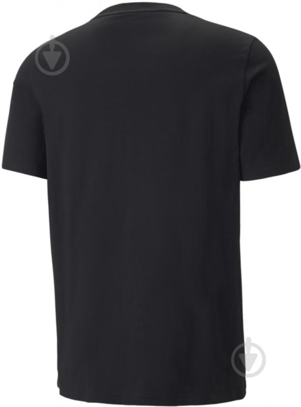 Футболка Puma CLASSICS SMALL LOGO TEE 53558701 р.M черный - фото 2