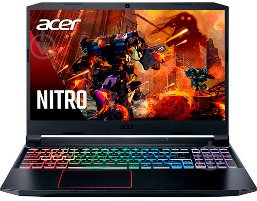 Ноутбук Acer Nitro 5 AN515-55 15,6" (NH.Q7QEU.00F) obsidian black - фото 1