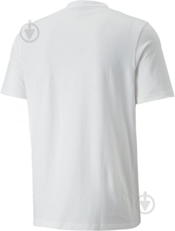 Футболка Puma CLASSICS SMALL LOGO TEE 53558702 р.M белый - фото 2