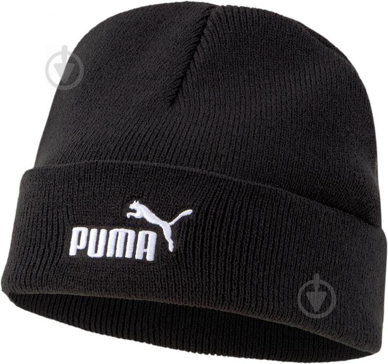 Шапка Puma Fishermen Beanie 02297201 р.one size черный - фото 1