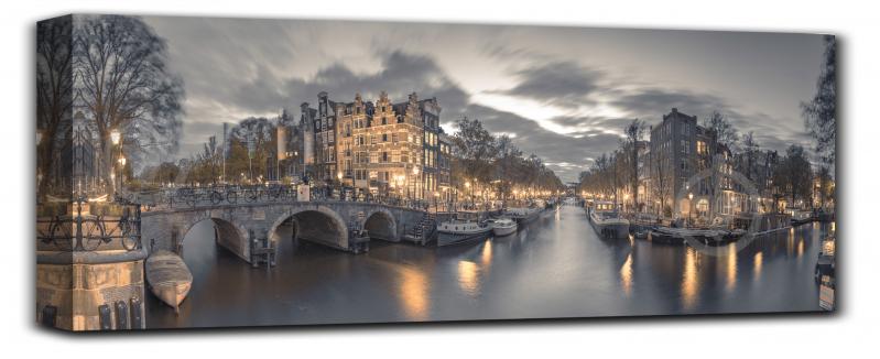 Репродукція AF-Amsterdam-156-Pano-C02 50x150 см RozenfeldArt - фото 1