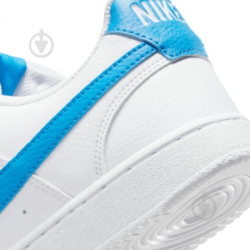 Кроссовки мужские демисезонные Nike Court Vision Low Next Nature DH2987-105 р.41 белые - фото 8