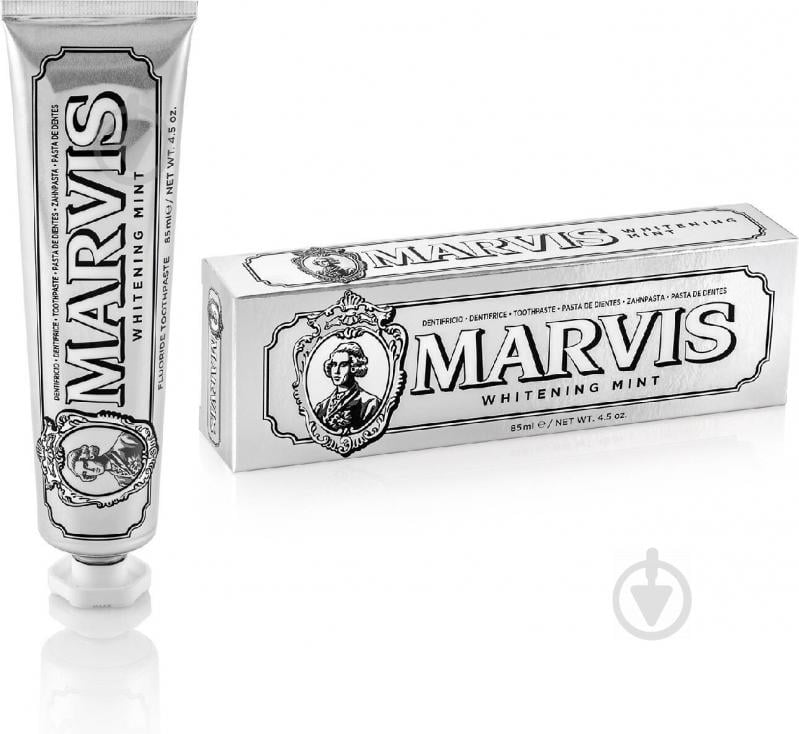 Зубна паста Marvis Відбілююча м'ята 85 мл - фото 1