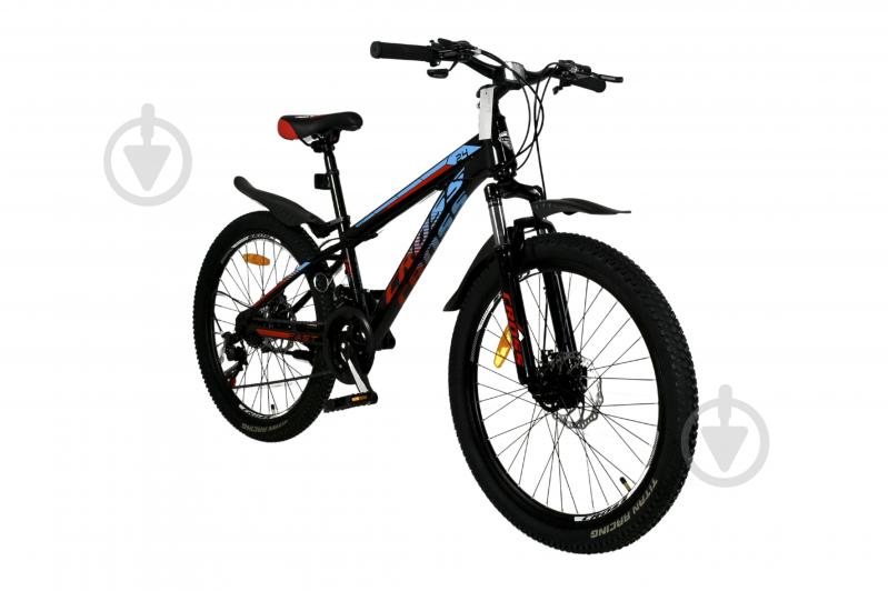 Велосипед Cross 26" 13"(33 см) Fast 26CJS-004676 сине-красный - фото 3