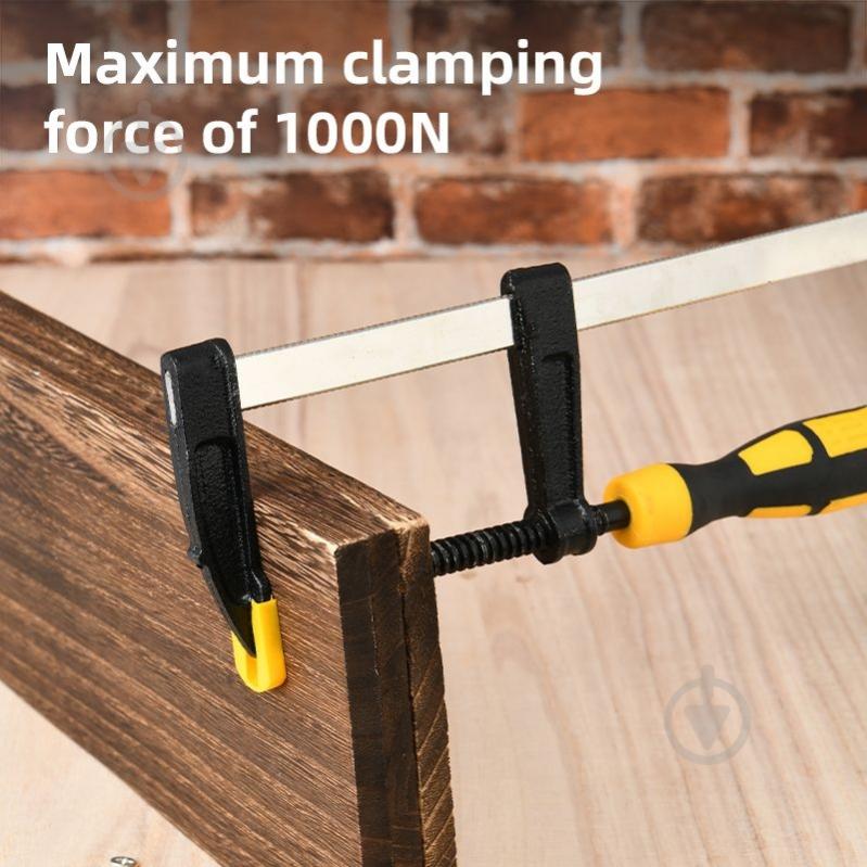 Струбцина Deli EDL110830 - фото 2