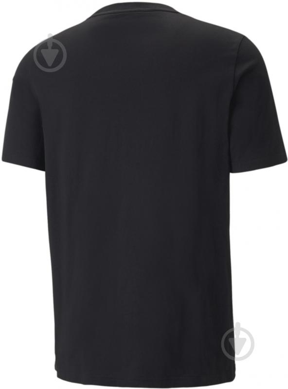 Футболка Puma CLASSICS SMALL LOGO TEE 53558701 р.2XL чорний - фото 2 Футболка Puma CLASSICS SMALL LOGO TEE 53558701 р.2XL чорний - фото 2