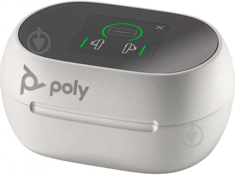 Bluetooth-гарнитура Poly TWS Voyager Free 60 white (7Y8G6AA) - фото 6