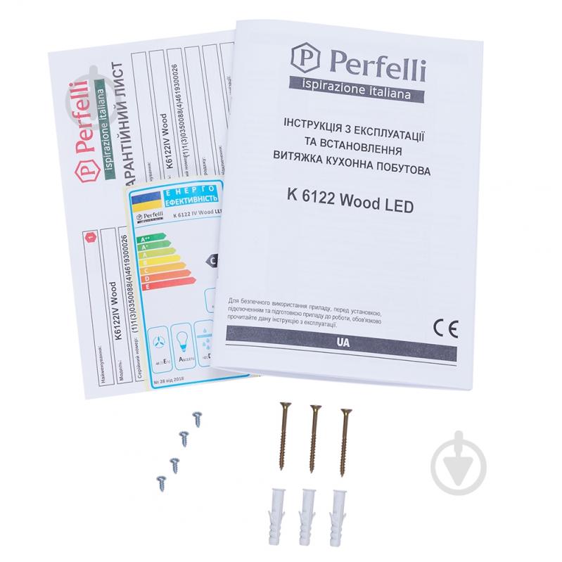 Вытяжка Perfelli K 6122 IV Wood LED - фото 15 Вытяжка Perfelli K 6122 IV Wood LED - фото 15