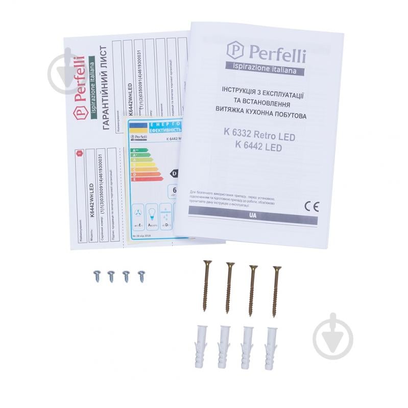 Вытяжка Perfelli K 6442 W LED - фото 14