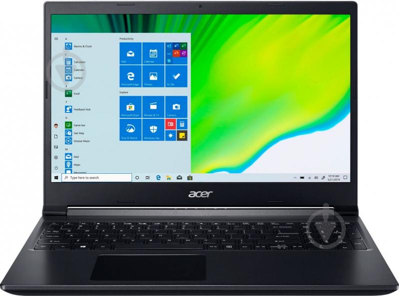 Ноутбук Acer Aspire 7 A715-41G 15,6" (NH.Q8QEU.00A) charcoal black - фото 1